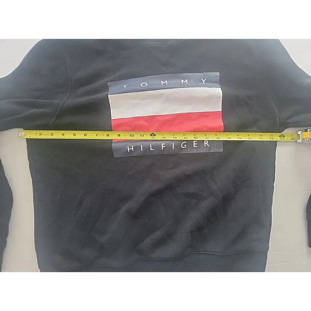 Tommy Hilfiger Black Logo Sweater‎ XL